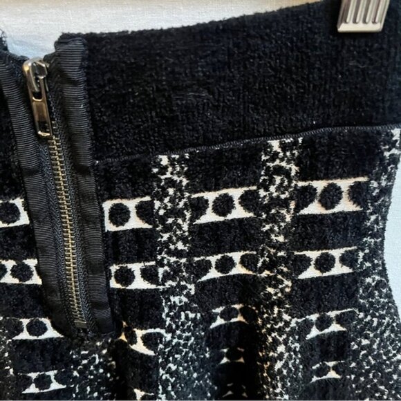 Moth Anthropologie Jacquard Knit Skater Skirt Sz XS - Picture 4 of 8